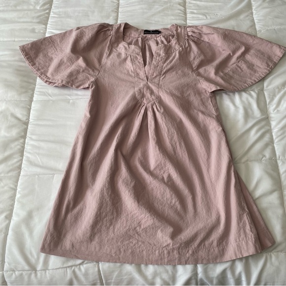 Tuckernuck Pomander Place Lilac Finley Flutter Sleeve Dress - Picture 5 of 8